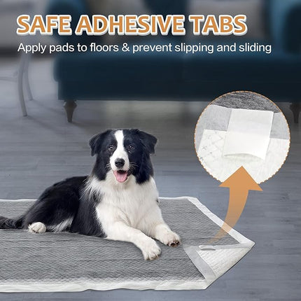 Dog Pee Pads Extra Large 28" x 34", Charcoal Puppy Pads XL