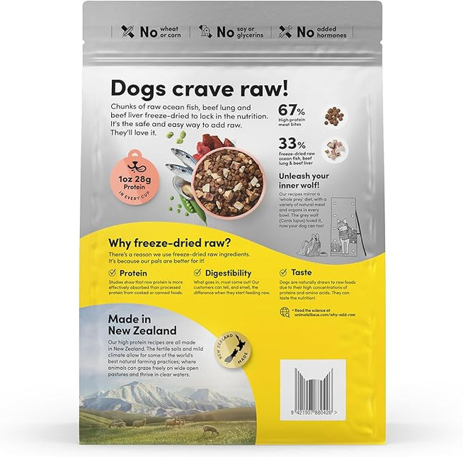RawMix33 Dog Food Ocean Fish 2kg — Freeze-Dried Raw Sustainably Caught Fish
