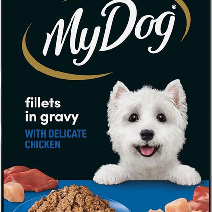 MY DOG Adult Wet Dog Food With Tender Chicken 100g Tray, 36 Pack