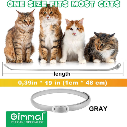 Cat Flea and Tick Collar | 24-Month Flea & Tick Prevention | Adjustable