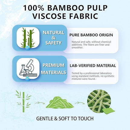 Bamboo Pet Ear Wipes for Dogs & Cats, Gently Clean Dirt, Wax & Odor, Daily Ear Care (70 Wipes)