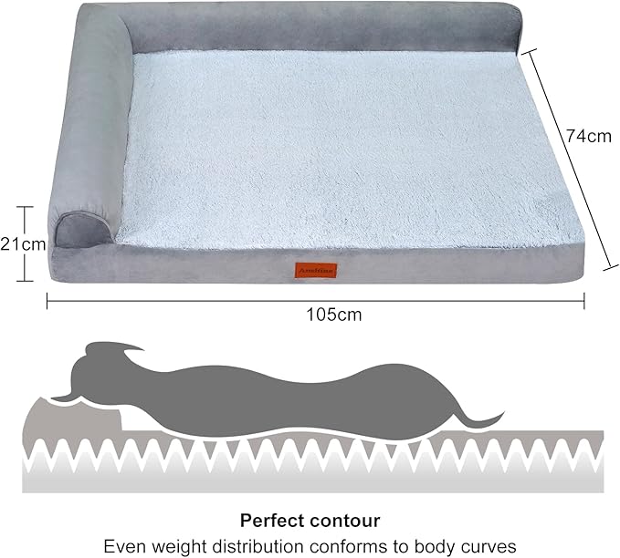 Large Dog Bed，Orthopedic Pet Sofa for Medium，Large Dogs