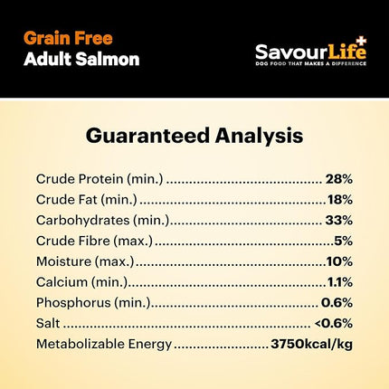 SavourLife Grain Free, Dog Food, Australian Salmon - High Protein, 10kg