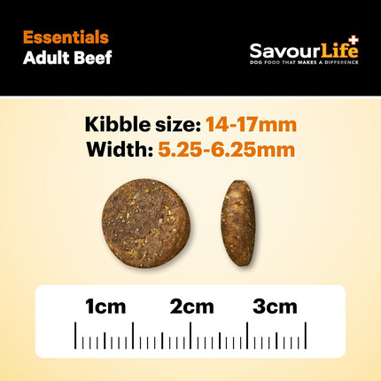 SavourLife Essentials Dog Food, Australian Beef Veggies & Rice, 3kg