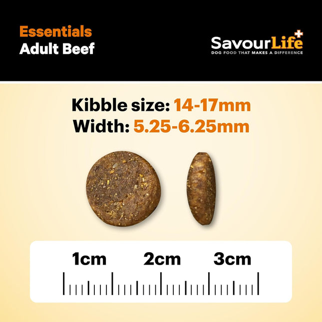 SavourLife Essentials Dog Food, Australian Beef Veggies & Rice, 3kg
