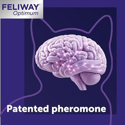 FELIWAY Optimum Cat Calming Pheromone Diffuser Refill - 1 Pack