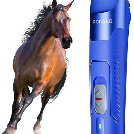 Professional Grooming Electric Corded 2-Speed Horse Clipper with Detachable Blade
