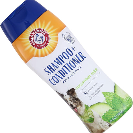 Arm & Hammer 2-in-1 Cucumber Mint Shampoo and Conditioner