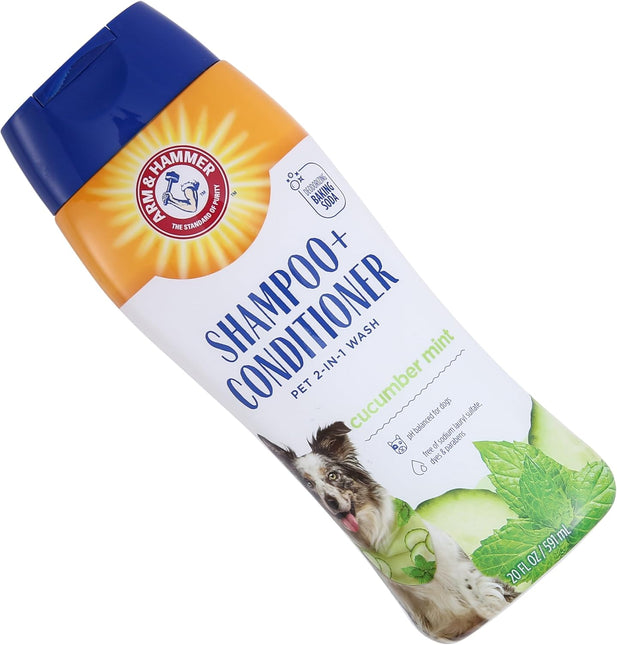 Arm & Hammer 2-in-1 Cucumber Mint Shampoo and Conditioner