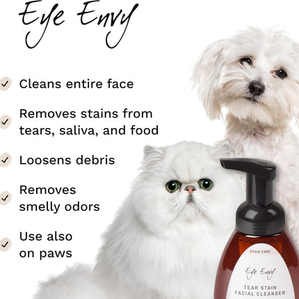 Eye Envy Tear Stain Facial Cleanser for Dogs and Cats 250ml