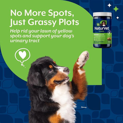 NaturVet GrassSaver Supplement for Dogs - 240 Soft Chews