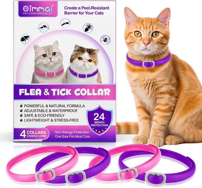 Cat Flea and Tick Collar | 24-Month Flea & Tick Prevention