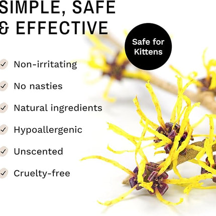 Eye Envy Fresh Ear Cleaning Wipes for Cats. Made in The USA from Natural Ingredients. Unscented. Safe and Non-Irritating. Removes Dirt, Debris, and Wax buildup. 60 Count.