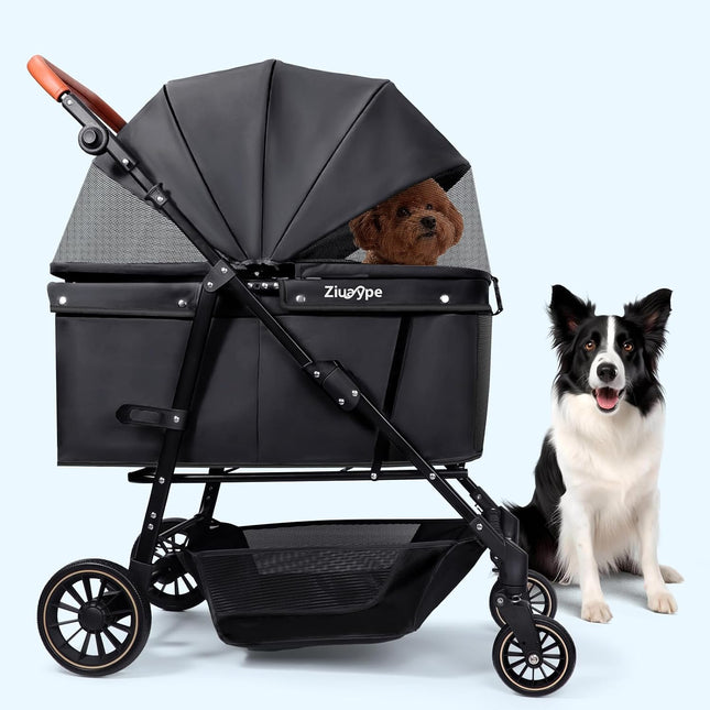 Dog Stroller for Large & Medium Dogs (20–132 lbs)