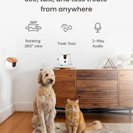 Furbo [New Mini 360° Camera + Mini Cam (2-Camera Bundle Nanny Pro Subscription)