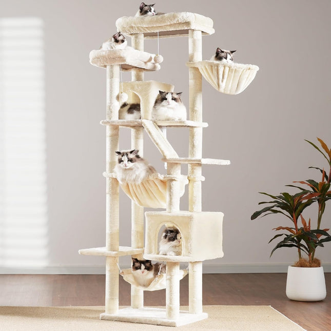 Heybly HCT034M Cat Scratching Post 180 cm Beige