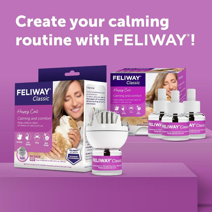 FELIWAY Classic Cat Calming Pheromone Diffuser Refill - 1 Pack