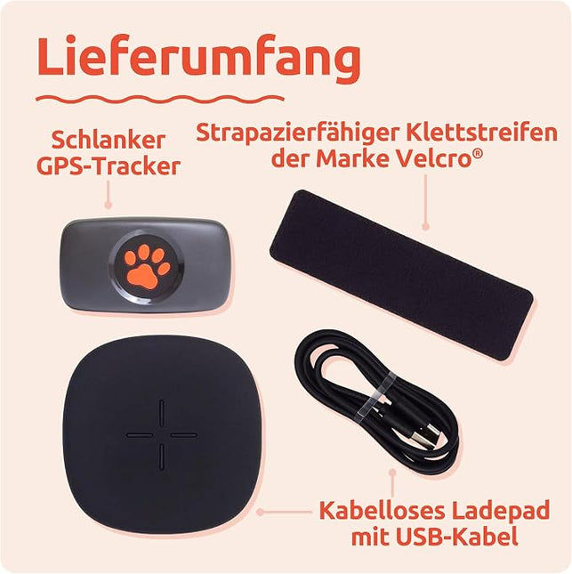 PitPat Dog GPS Tracker -Twin Pack Black and Red - Track 2 Dogs - No Subscription Required - Suitable for All Dogs and Fits All Collars - Smart Activity Tracker, Satellite Tracking with Unlimited Range