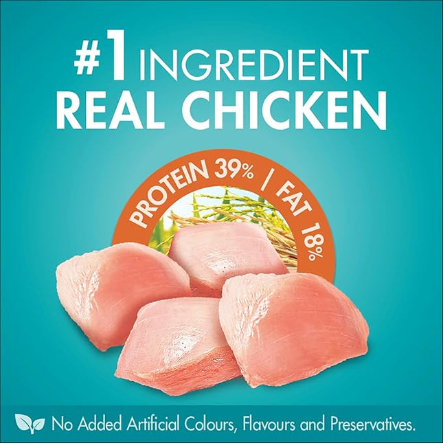 4+ PURINA ONE Kitten Dry Cat Food Immune Defence Plus+ Chicken 1.4kg