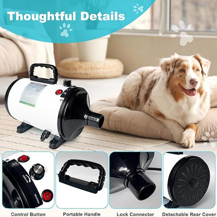 Dog Hair Dryer (White)