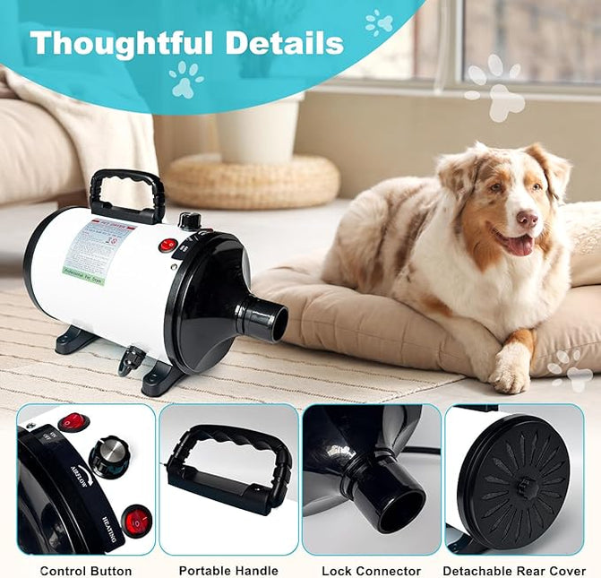 Dog Hair Dryer (White)