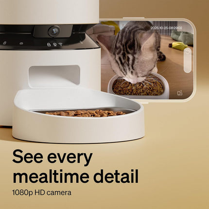 Peltibro Automatic Pet Feeder with Camera