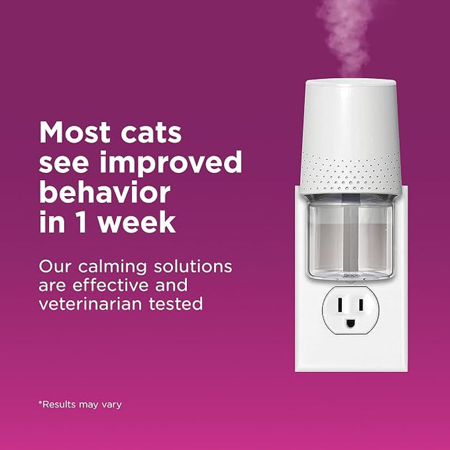 Comfort Zone Cat Calming Diffuser Refill, 6 Pack of 30-day refills
