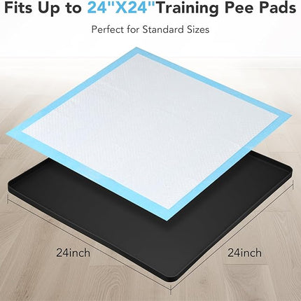 Pee Pad Holder for Dogs, Dog and Puppy Pee Pads Holder, 24"x24"