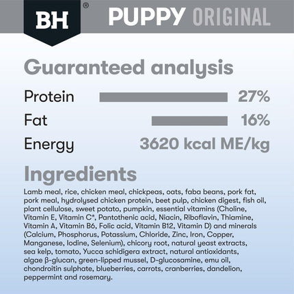 Black Hawk Puppy Large Breed Lamb and Rice Dry Dog Food 3 Kg
