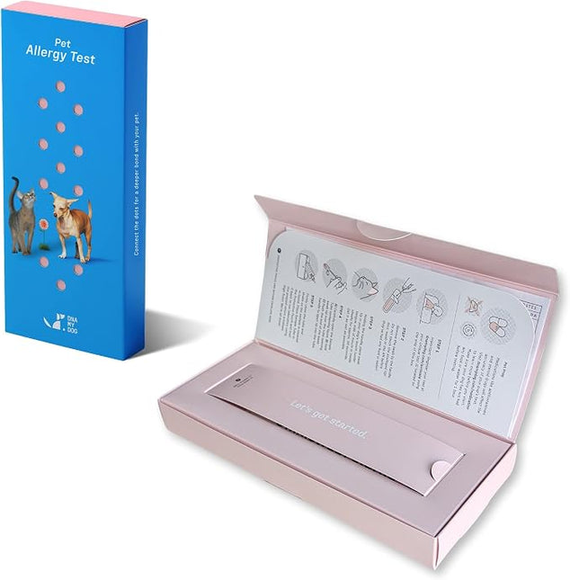 DNA MY DOG – Cat Allergy Test | Vet Recommended Test for Itchy, Sensitive Cats | Easy-to-Use Kit
