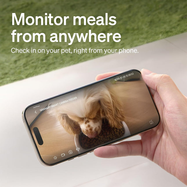Peltibro Automatic Pet Feeder with Camera