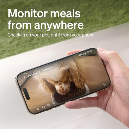 PETLIBRO Automatic Cat Feeder with 1080p HD Camera, AI Motion Detection, Two-Way Audio, and Remote App Control, Granary Smart Camera Pet Feeder