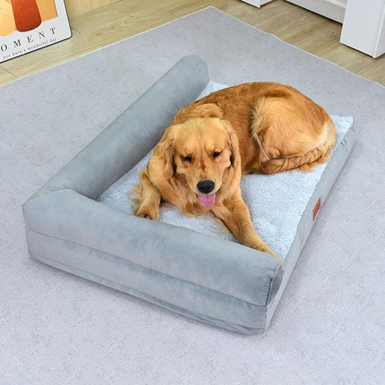 Large Dog Bed，Orthopedic Pet Sofa for Medium，Large Dogs