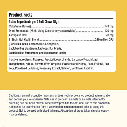 Natural Allergy Relief Chews for Dogs – Advanced Formula with Omega-3, Turmeric & Probiotics for Itchy Skin, Seasonal Allergy Support & Immune Health – Vet-Approved, Delicious Chicken Flavor