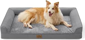 COZY KISS Orthopedic Dog Bed, Pet Sofa for Medium or Large Dog, (44x32x7 inch,)
