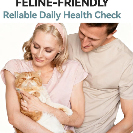 Home Check 4-in-1 Feline Home Wellness Kit – Easy Cat Health Monitor 2 (Pack)
