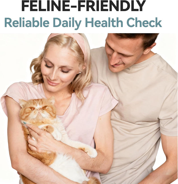 Home Check 4-in-1 Feline Home Wellness Kit – Easy Cat Health Monitor 2 (Pack)