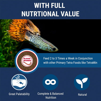 Tetra Bloodworms Freeze Dried Food