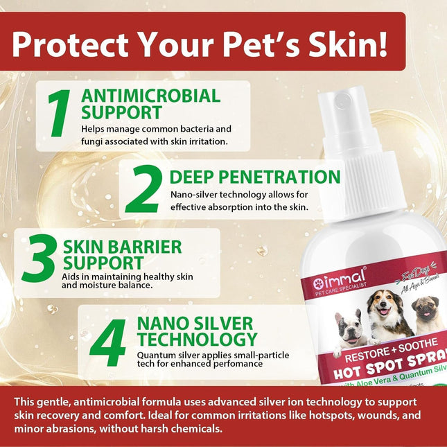 Dog Hot Spot Spray 100mL | Soothes Itchy Skin & Hot Spots
