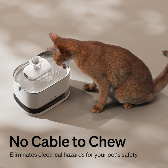 Peltibro Wireless Pet Water Fountain