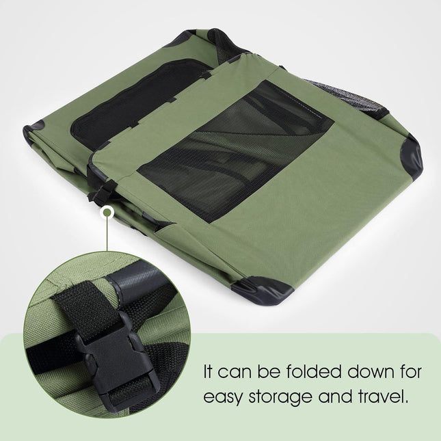 Pet Scene Soft Dog Crate 102x69x69CM Large Size for Pet Dogs Cat