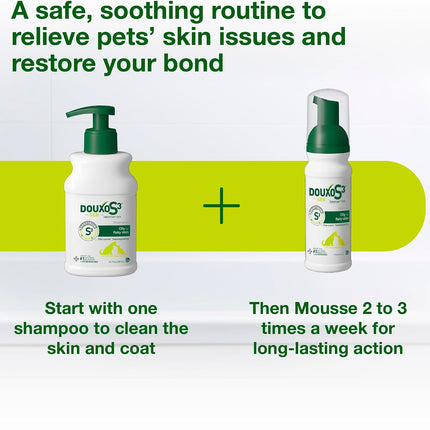 DOUXO S3 SEB Cat & Dog Dandruff Shampoo, 200ml