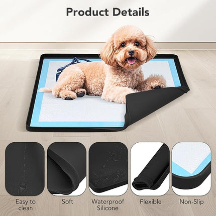 Pee Pad Holder for Dogs, Dog and Puppy Pee Pads Holder, 24"x24"