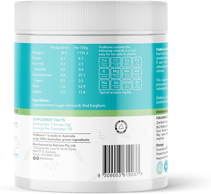 Health + Vitality for Dogs 3 Month Supply Promotes a Healthy Gut microbiome