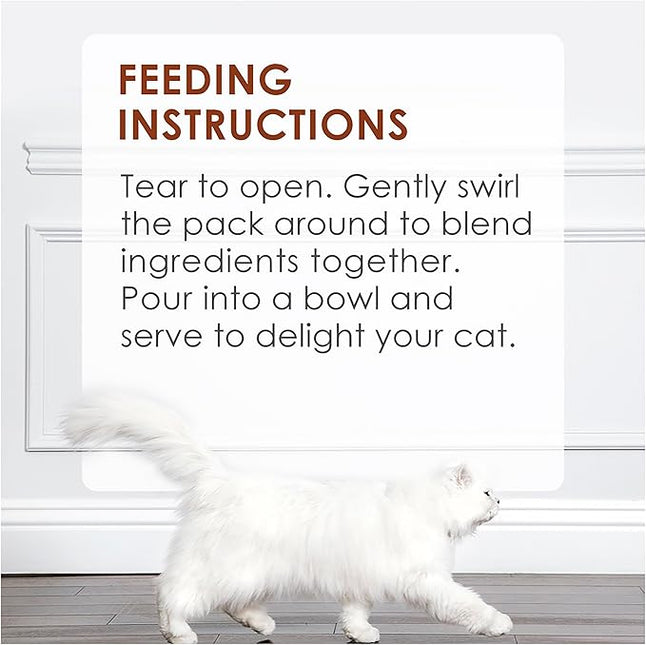Fancy Feast Royale Adult Wet Cat Food Tuna, Surimi & Prawns in Broth 12x40g