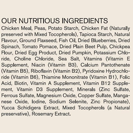 Vetalogica Naturals Premium Quality Grain Free Chicken Adult Dry Dog Food 3 kg