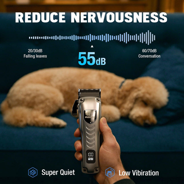 Professional Dog Clippers for Grooming Thick Coats Dog Grooming Kit
