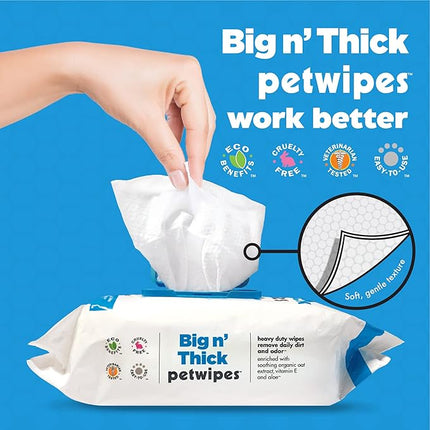 Petkin Pet Wipes, 100 Count