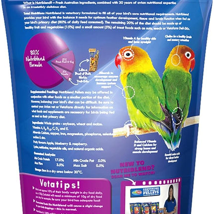 Vetafarm Nutriblend Pellets Mini 2Kg