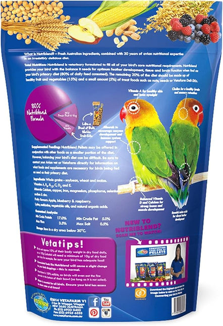 Vetafarm Nutriblend Pellets Mini 2Kg